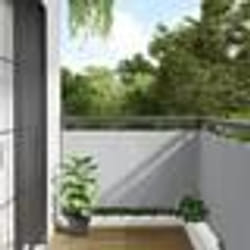 vidaXL Écran d'intimité de balcon gris 400x75 cm PVC