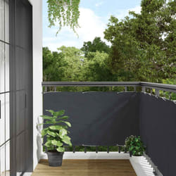 Vidaxl - cran d'intimité de balcon anthracite 300x90 cm pvc
