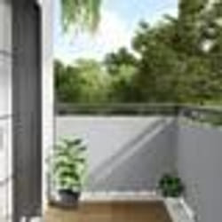 vidaXL Écran d'intimité de balcon gris 500x90 cm PVC