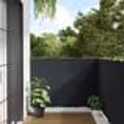 vidaXL Écran d'intimité de balcon anthracite 500x120 cm PVC