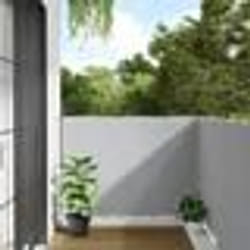 vidaXL Écran d'intimité de balcon gris 400x120 cm PVC