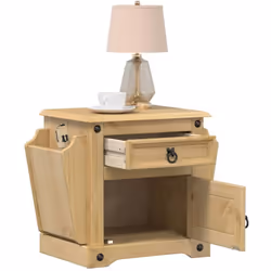 D'un design élégant, cette table de chevet en bois s'intègre facilement dans votre chambre ou votre salon et ajoute un charme ...