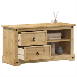Vidaxl - Meuble tv Corona 100x40x52 cm bois de pin massif
