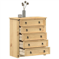 vidaXL Commode Corona 80x40x89 cm bois massif de pin