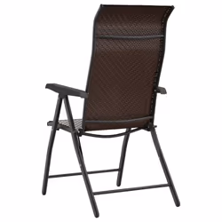 VidaXL 4007138 chaise d'extérieur Terrace Polyuréthane, Acier Marron - Vue supplémentaire 7