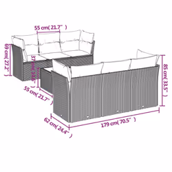 VidaXL 3249099 ensemble de meubles de jardin