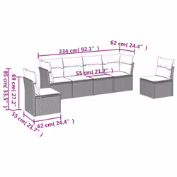 VidaXL 3249209 ensemble de meubles de jardin