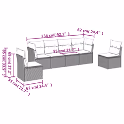 VidaXL 3249215 ensemble de meubles de jardin