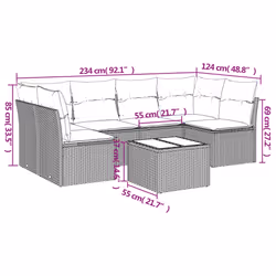 VidaXL 3249224 ensemble de meubles de jardin