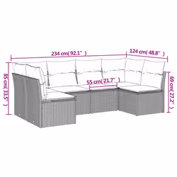 VidaXL 3249232 ensemble de meubles de jardin