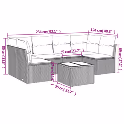 VidaXL 3249239 ensemble de meubles de jardin
