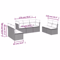 VidaXL 3249247 ensemble de meubles de jardin