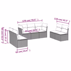 VidaXL 3249248 ensemble de meubles de jardin