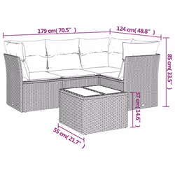 VidaXL 3249431 ensemble de meubles de jardin