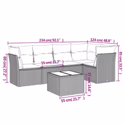 VidaXL 3249447 ensemble de meubles de jardin