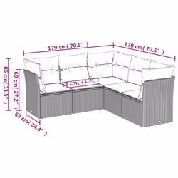 VidaXL 3249469 ensemble de meubles de jardin