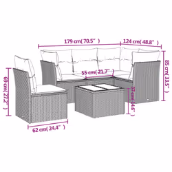 VidaXL 3249474 ensemble de meubles de jardin