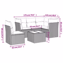 VidaXL 3249484 ensemble de meubles de jardin