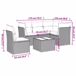 VidaXL 3249485 ensemble de meubles de jardin
