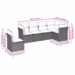 VidaXL 3249539 ensemble de meubles de jardin