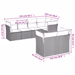 VidaXL 3249739 ensemble de meubles de jardin