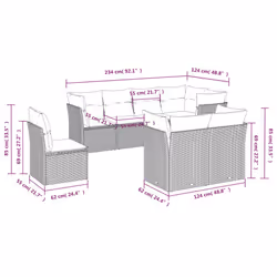 VidaXL 3249778 ensemble de meubles de jardin