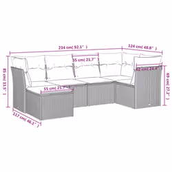 VidaXL 3249785 ensemble de meubles de jardin