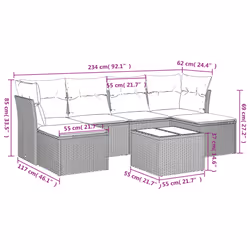 VidaXL 3249848 ensemble de meubles de jardin