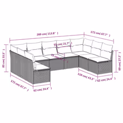 VidaXL 3249907 ensemble de meubles de jardin - Vue supplémentaire 3