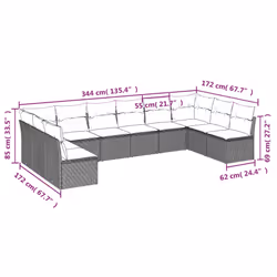 VidaXL 3249924 ensemble de meubles de jardin - Vue supplémentaire 3
