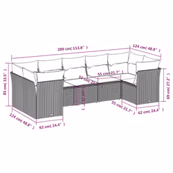 VidaXL 3249954 ensemble de meubles de jardin
