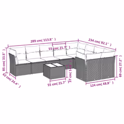 VidaXL 3250004 ensemble de meubles de jardin