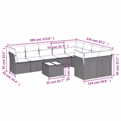 VidaXL 3250022 ensemble de meubles de jardin