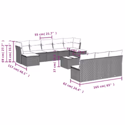 VidaXL 3250124 ensemble de meubles de jardin
