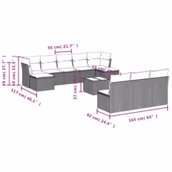 VidaXL 3250134 ensemble de meubles de jardin