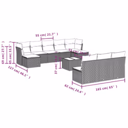VidaXL 3250138 ensemble de meubles de jardin