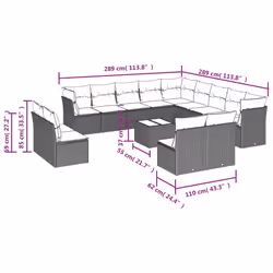 VidaXL 3250339 ensemble de meubles de jardin