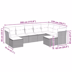 VidaXL 3250421 ensemble de meubles de jardin
