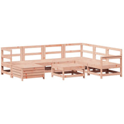 Vidaxl - Salon de jardin 8 pcs bois massif sapin de douglas