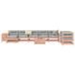 vidaXL Salon de jardin 10 pcs bois massif sapin de douglas