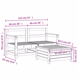 VidaXL 3250761 ensemble de meubles de jardin - Vue supplémentaire 8
