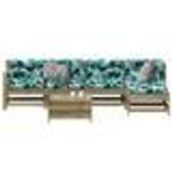 vidaXL Salon de jardin 6 pcs avec coussins bois de pin imprégné