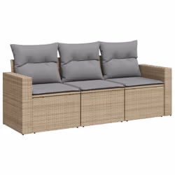 VidaXL 3250996, Gris clair, Rotin, Acier, 110 kg, Adultes et enfants, 655 mm, 620 mm