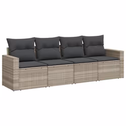 VidaXL 3251019, Gris foncé, Rotin, Acier, 110 kg, Adultes et enfants, 655 mm, 620 mm