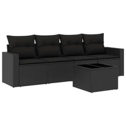 VidaXL 3251022 banc de jardin Rotin, Verre trempé