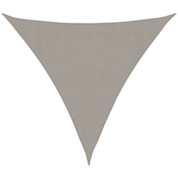 Vidaxl - Voile d'ombrage 160 g/m² triangulaire gris clair 3x3x3 m pehd