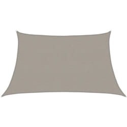 Vidaxl - Voile d'ombrage 160 g/m² trapèze gris clair 3/4x2 m pehd