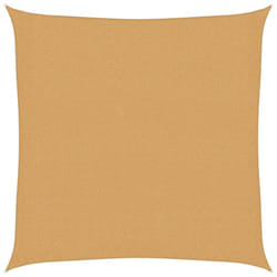 VidaXL 4002019 Voile d'ombrage Carré Sable