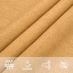 VidaXL 4002019 Voile d'ombrage Carré Sable - Vue supplémentaire 8