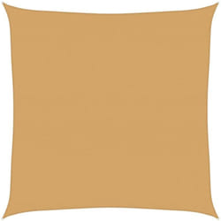 Vidaxl - Voile d'ombrage 160 g/m² carré sable 4x4 m pehd